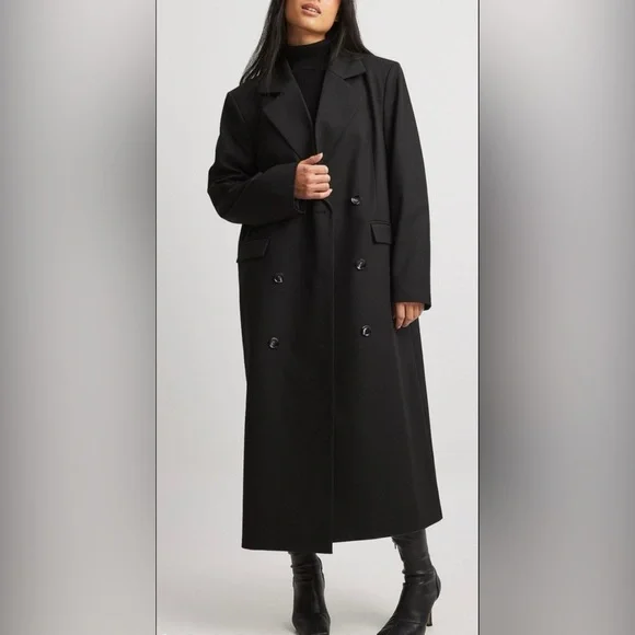 Na-Kd Jackets Coats Double Breasted Trench Coat Nakd Brand
